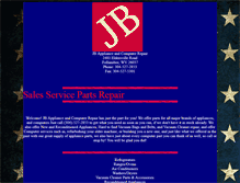 Tablet Screenshot of jb-appliance.com